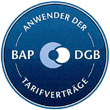 Anwender-Urkunde der BAP/DGB-Tarifverträge